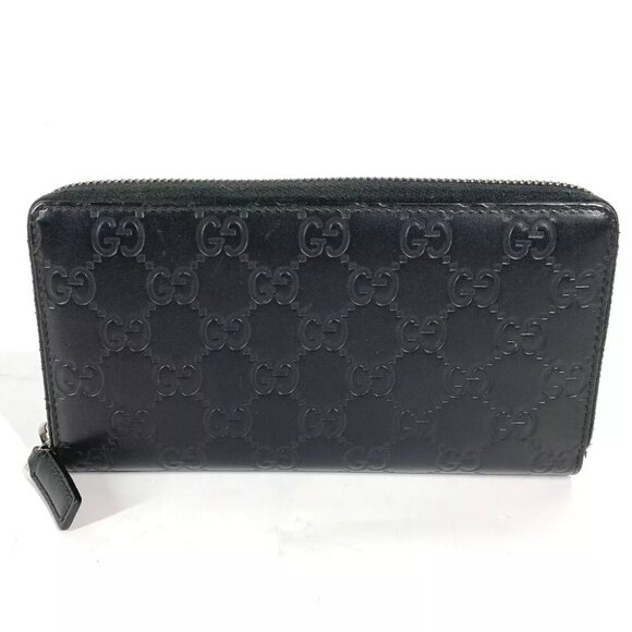 Gucci Handbags - GUCCI 307987 Guccissima GG Long wallet Zip Around Long Wallet